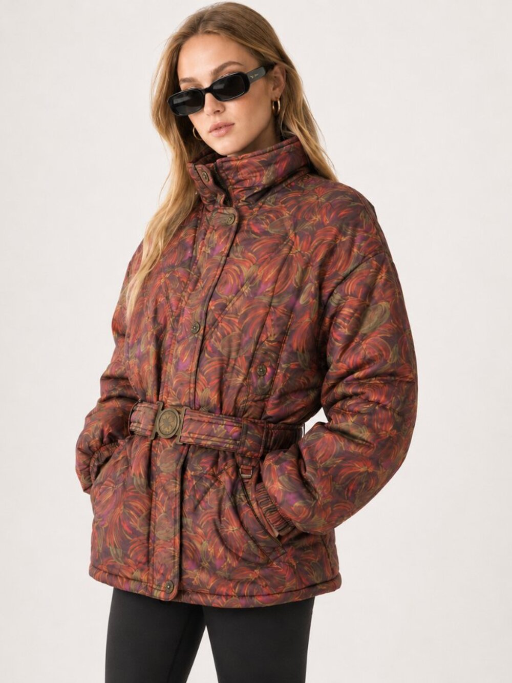 Vintage Edelweiss Skiwear Puffer Jacket